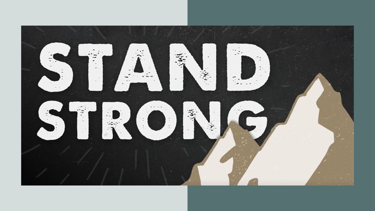 stand strong devotion