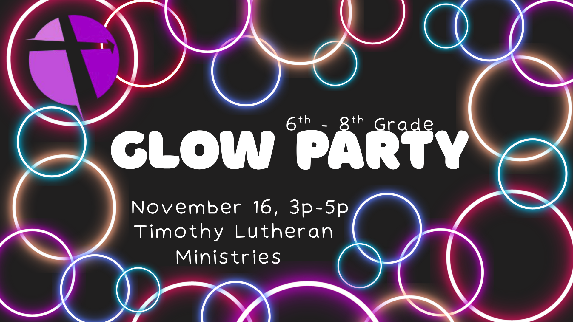Middle School Glow Party