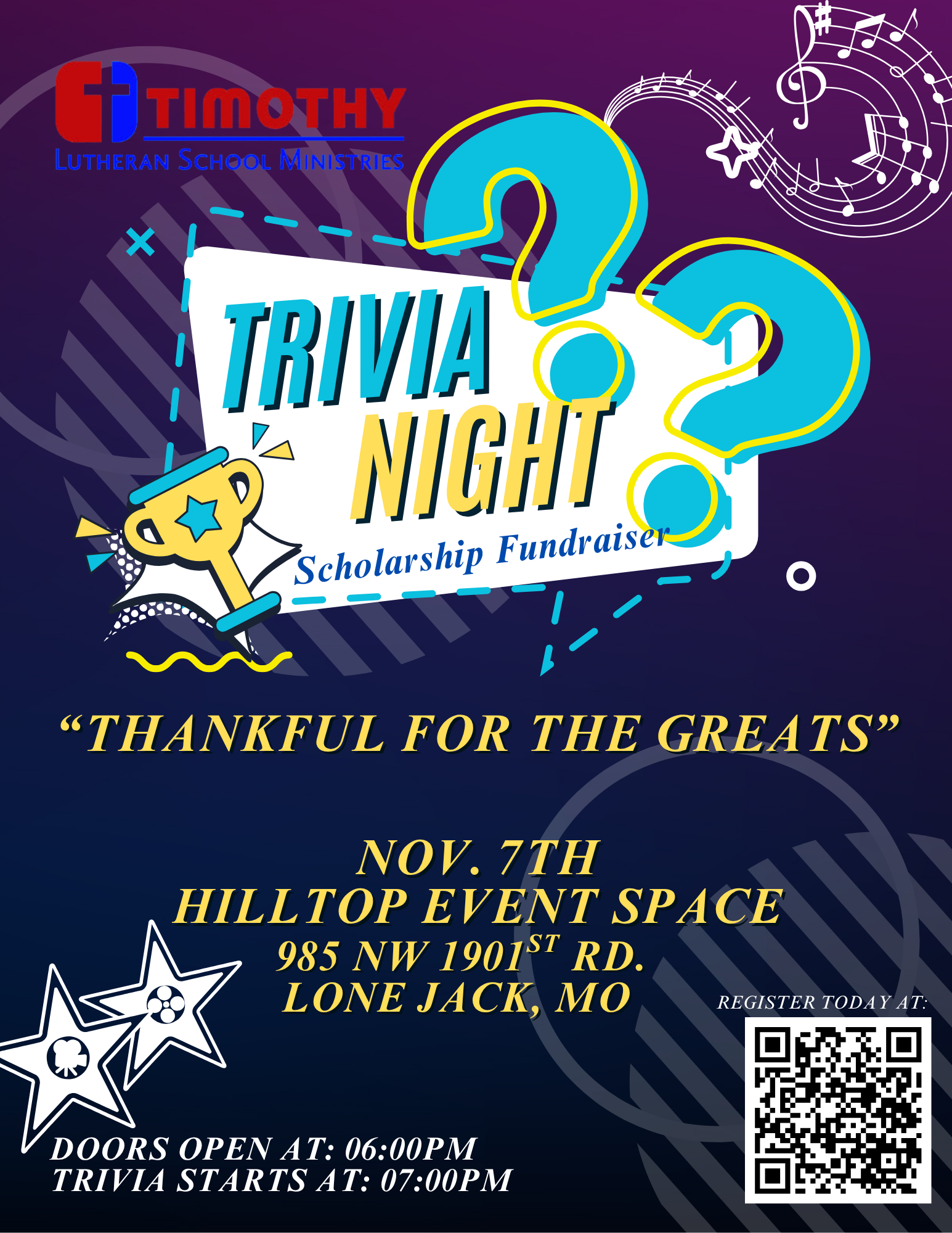 White and Purple Illustration Trivia Night Instagram Post (2)