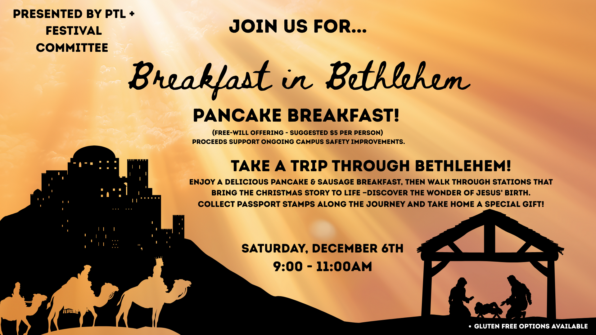 Breakfast in Bethlehem