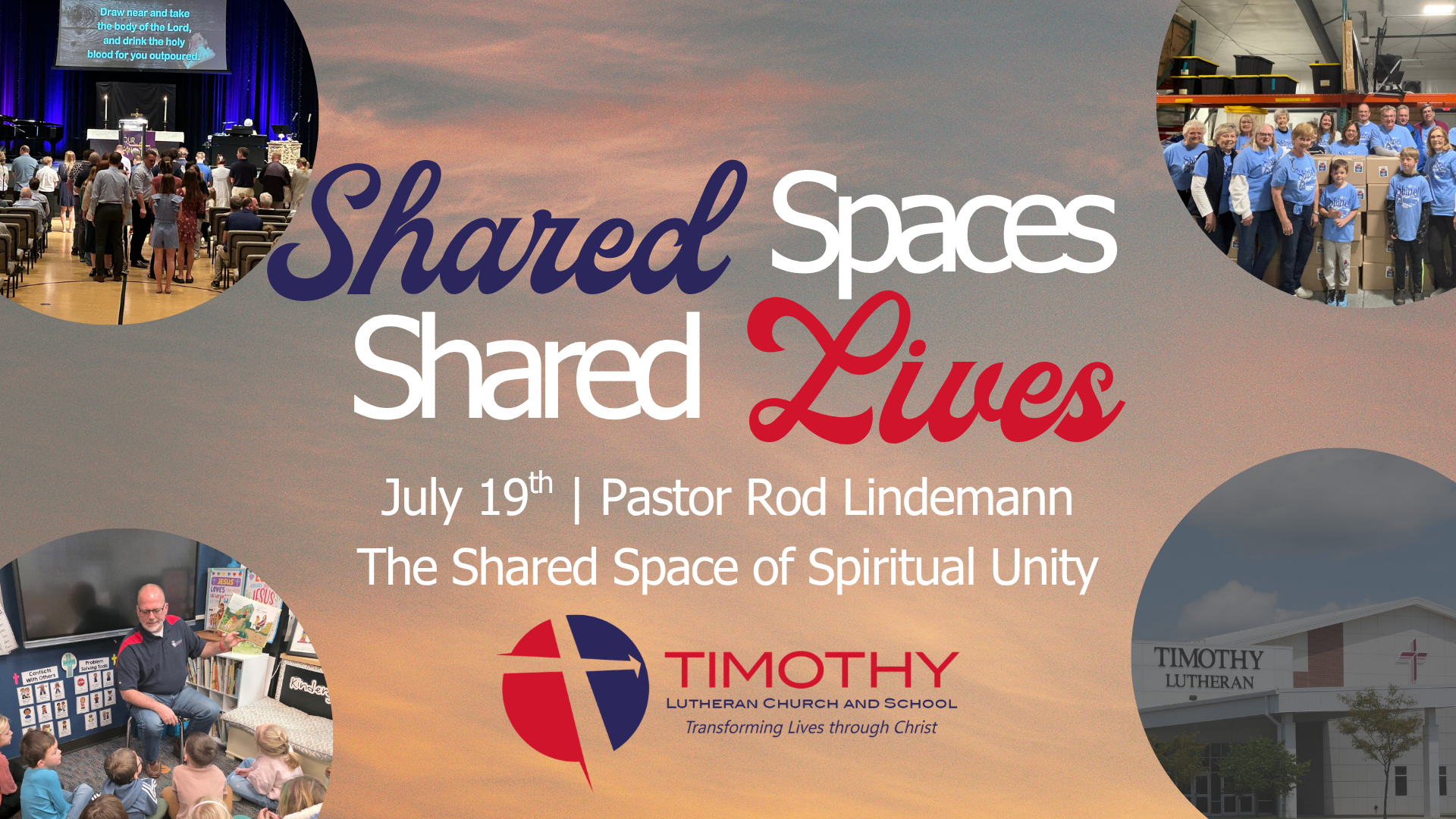 July 19th Shared Spaces Shared Lives