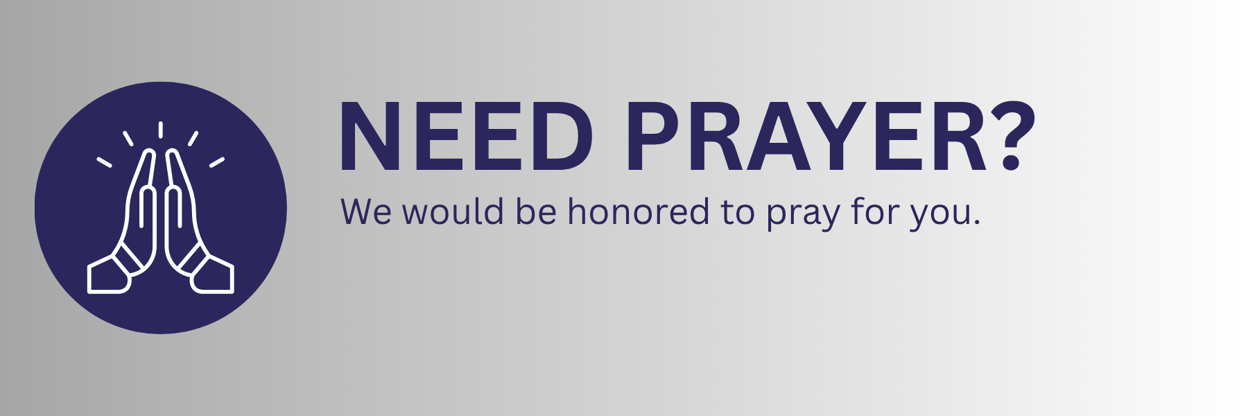 Need Prayer