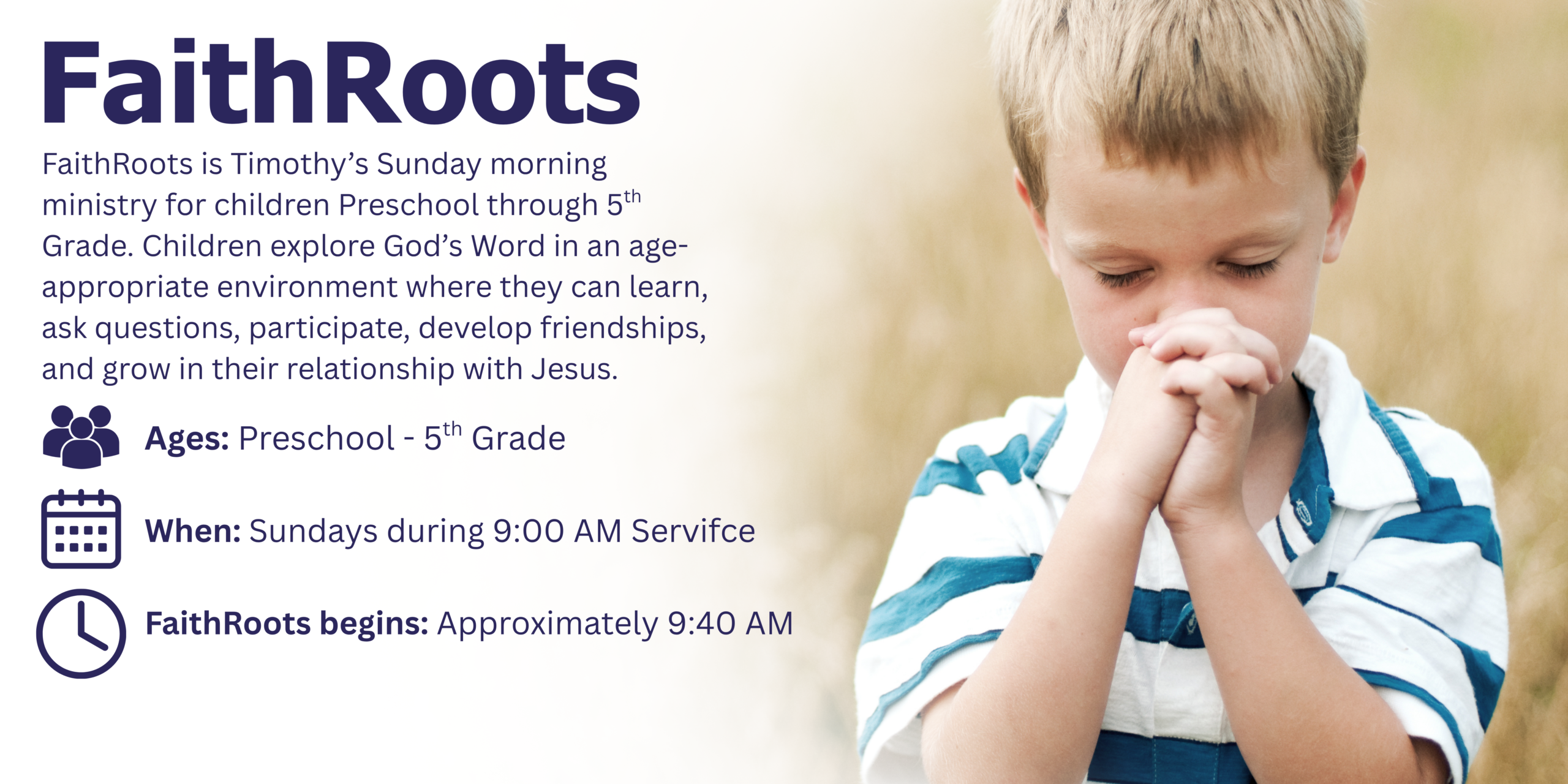 Children’s ministry Faithroots